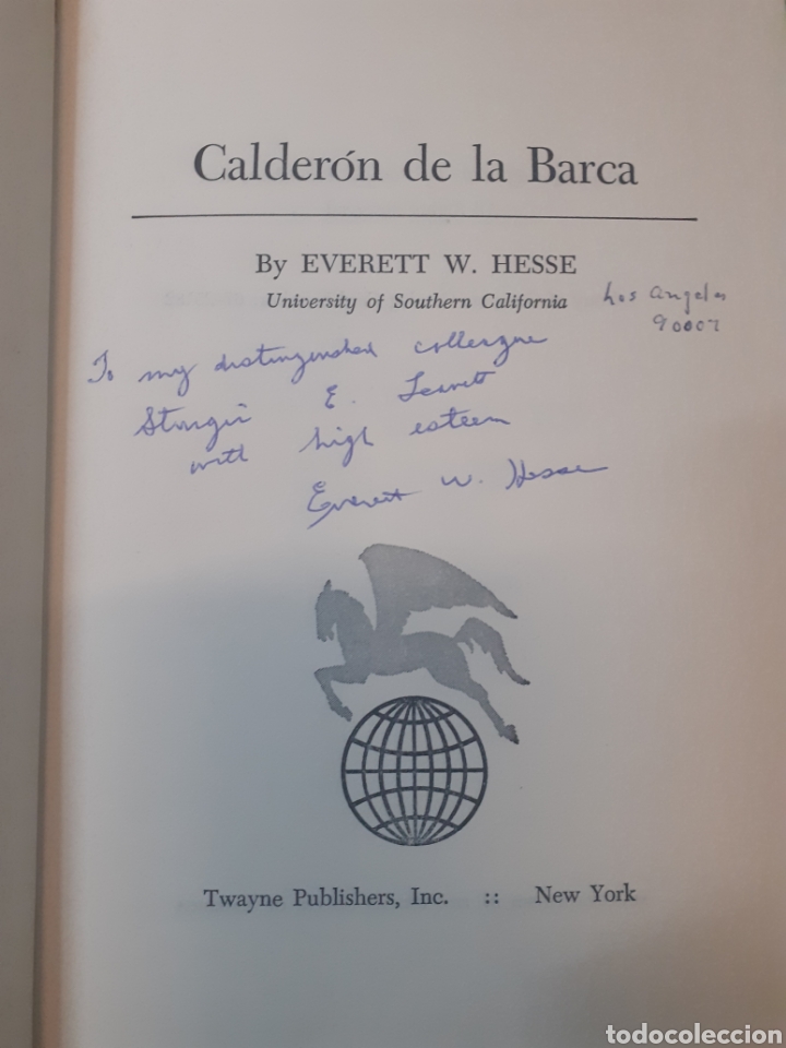 Libros: CALDERON DE LA BARCA - HESSE,Everett W. - Foto 2