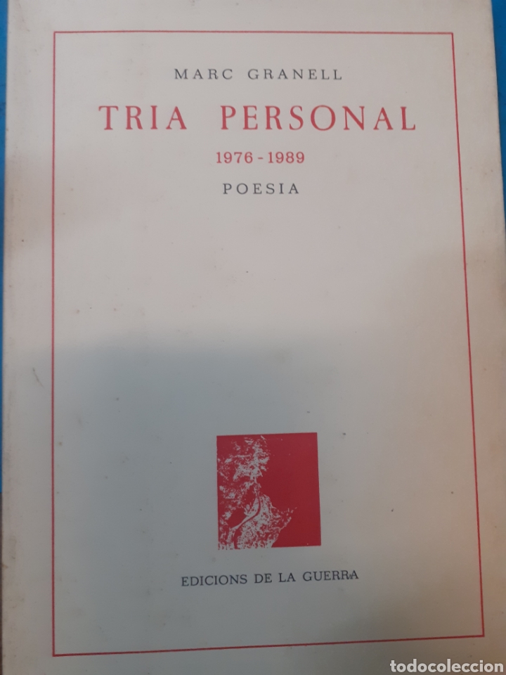 Livros em segunda m&atilde;o: TRIA PERSONAL 1976-1989 - GRANELL,Marc