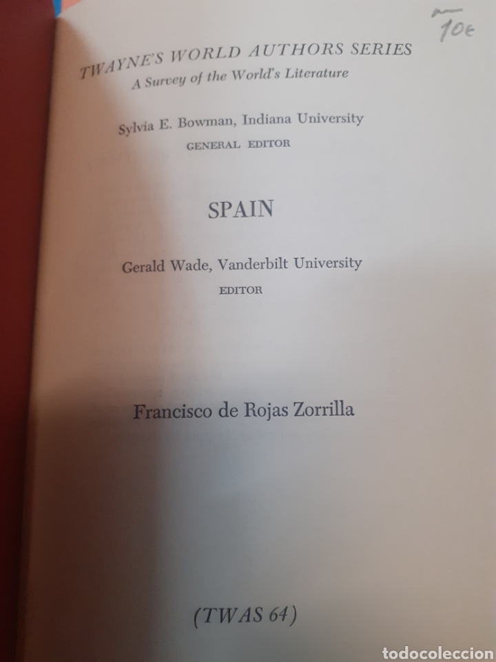 Libros: FRANCISCO DE ROJAS ZORRILLA - MAcCURDY,Raymond R. - Foto 3