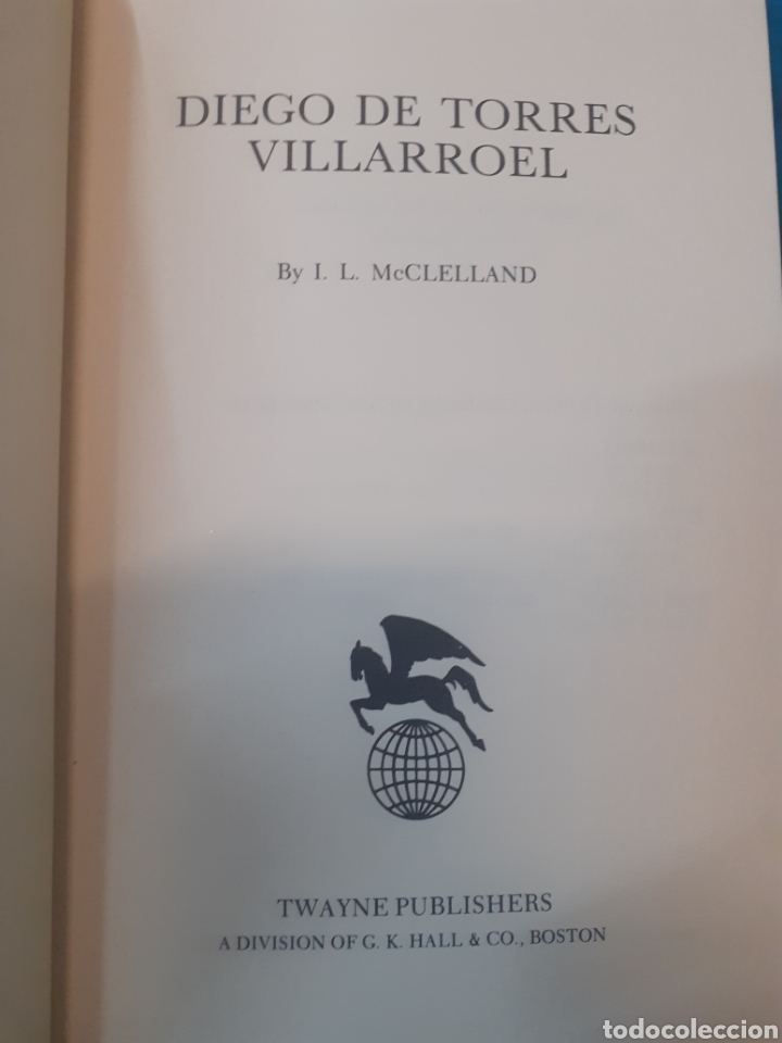 Libros: DIEGO DE TORRES VILLARROEL - McCLELLAND,I,L, - Foto 2