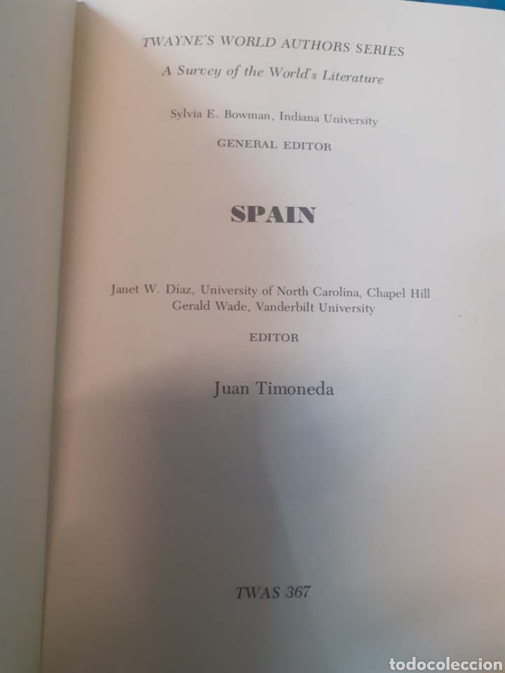 Libros: JUAN TIMONEDA - REYNOLDS,John J. - Foto 3