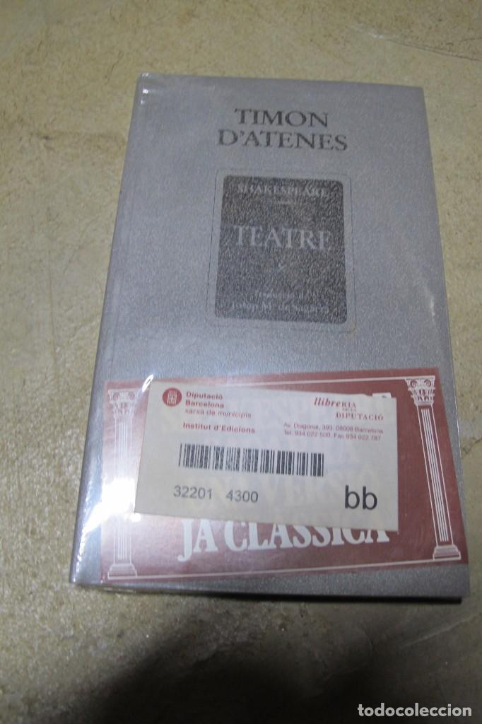 Libros: TIMON DATENES. SHAKESPEARE. COL.LECCIO POPULAR DE TEATRE CLASSIC - Foto 1