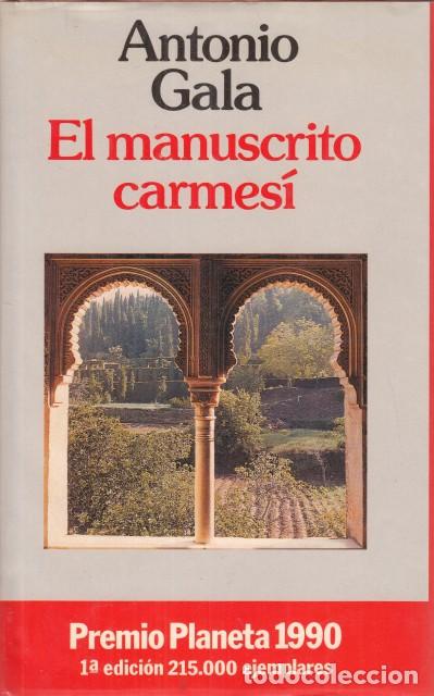 Libros: EL MANUSCRITO CARMES&Iacute; - GALA, ANTONIO - Foto 1