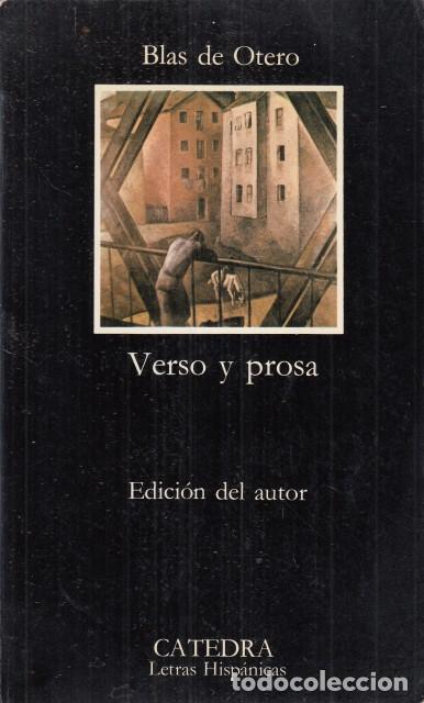 Libros: VERSO Y PROSA - DE OTERO, BLAS - Foto 1