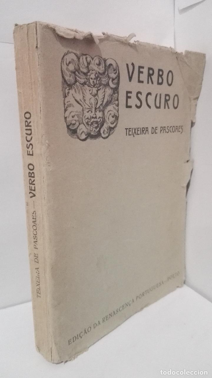 Libros: VERBO ESCURO (Portugues) - Pascoes, Teixeira de