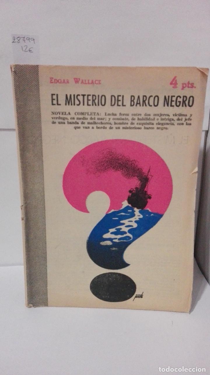Libros: EL MISTERIO DEL BARCO NEGRO - Wallace, Edgar - Foto 1