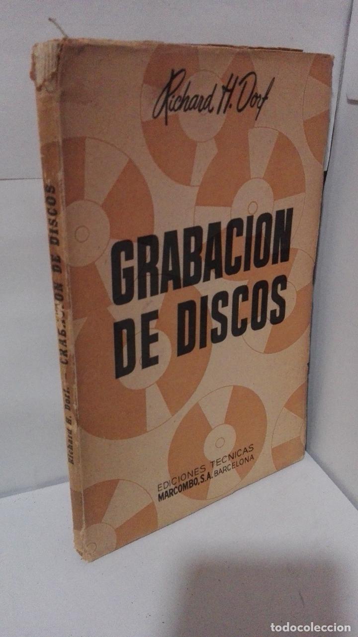 B&uuml;cher: GRABACION DE DISCOS - Dorf, Richard H.