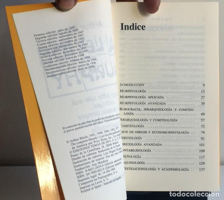 Libros: LA LEY DE MURPHY. Arthur Bloch - Foto 3
