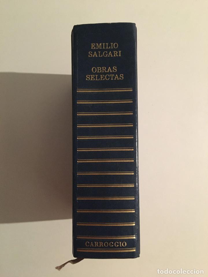 Libros: OBRAS SELECTAS - EMILIO SALGARI - Foto 2