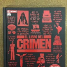 Libros: EL LIBRO DEL CRIMEN. Lote 312365283