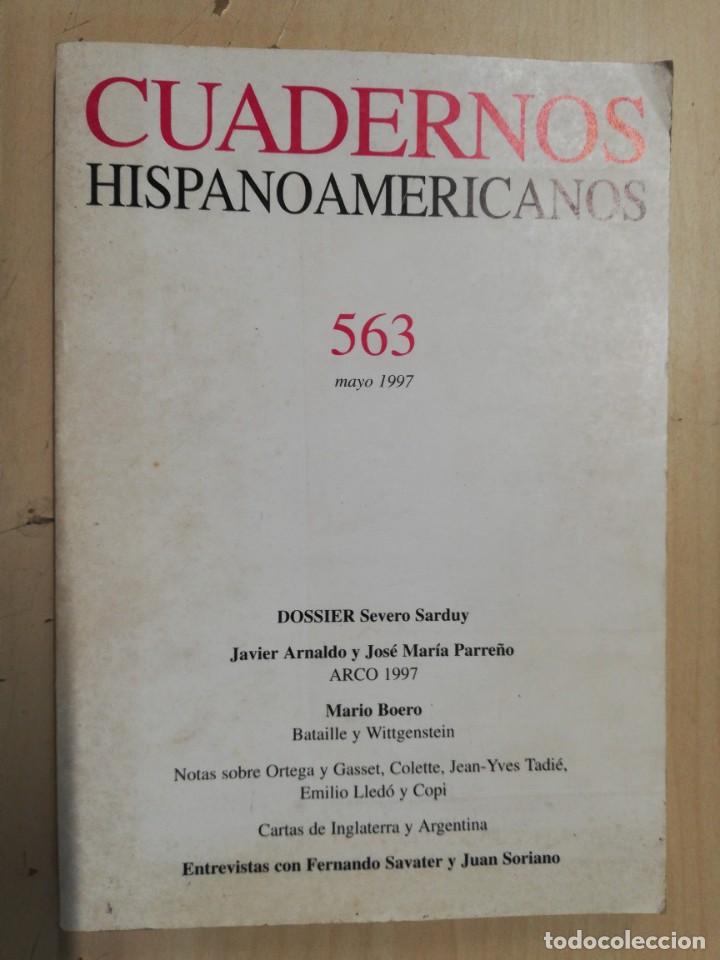 Libros: CUADERNOS HISPANOAMERICANOS. MAYO 1997. N&ordm; 563 - Foto 1
