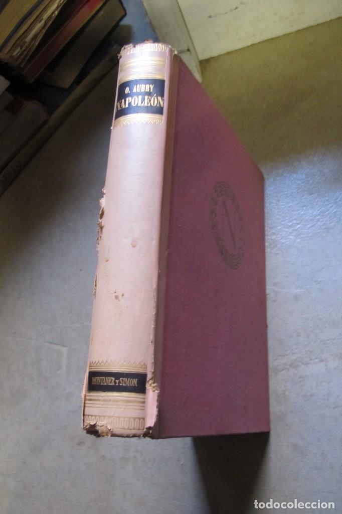 Libros: NAPOLEON. OCTAVE AUBRY. MONTANER Y SIMON - Foto 1