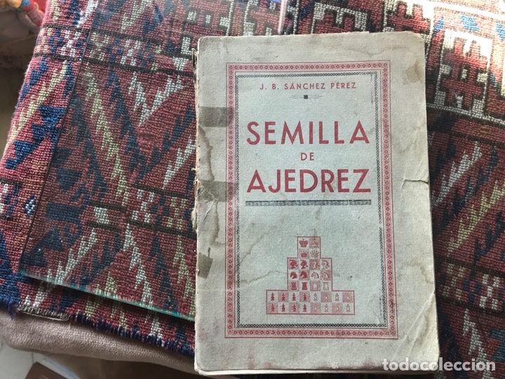 Libros: Semilla de ajedrez. J. B. Sanchez P&eacute;rez. 1&ordf; edici&oacute;n - Foto 1