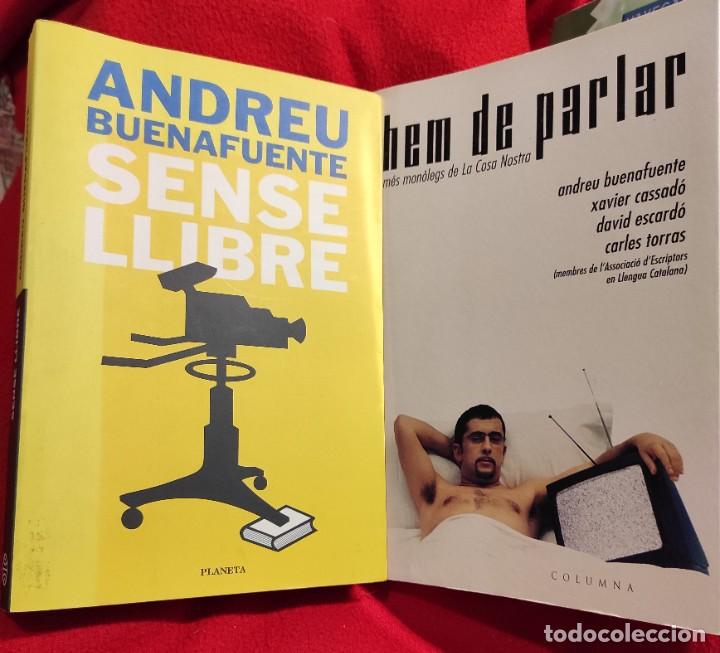 Libros: LOTE 2 LIBROS DE ANDREU BUENAFUENTE - Foto 1