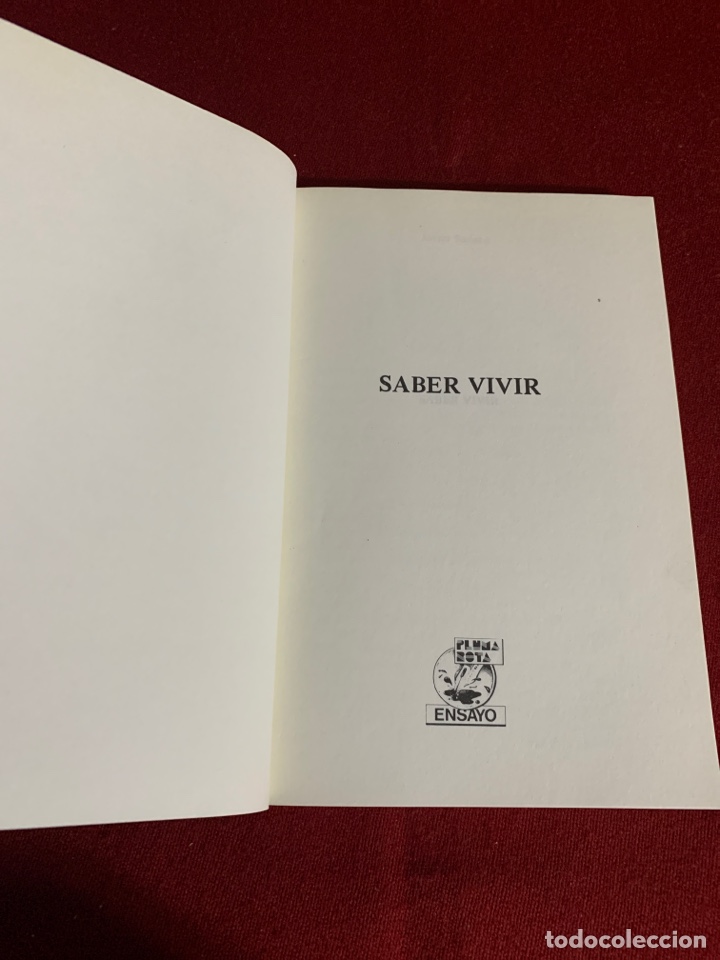 Libros: Saber vivir. Javier S&aacute;daba. - Foto 5