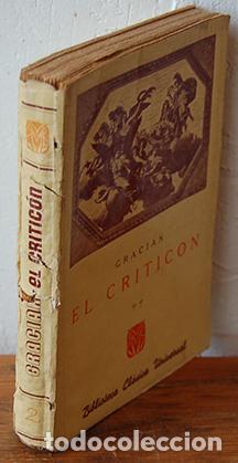 Libros: EL CRITIC&Oacute;N. Tomo 2 - BALTASAR GRACI&Aacute;N - Foto 1