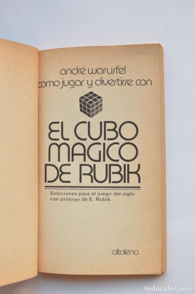 Libros: C&oacute;mo jugar y divertirse con el cubo m&aacute;gico del Rubik - WERNECK, Tom - Foto 2