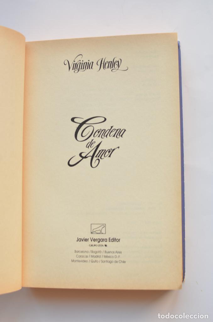 Libros: Condena de amor - HENLEY, Virginia - Foto 2