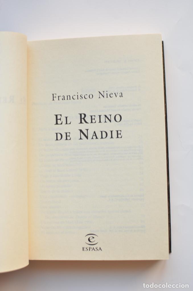 Libros: El Reino de Nadie - NIEVA, Francisco - Foto 2