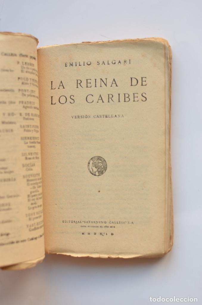 Libros: La reina de los Caribes - SALGARI, Emilio - Foto 2