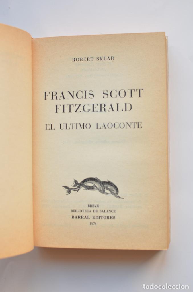 Libros: Francis Scott Fitzgerald. El &uacute;ltimo Laoconte - SKLAR, Robert - Foto 2