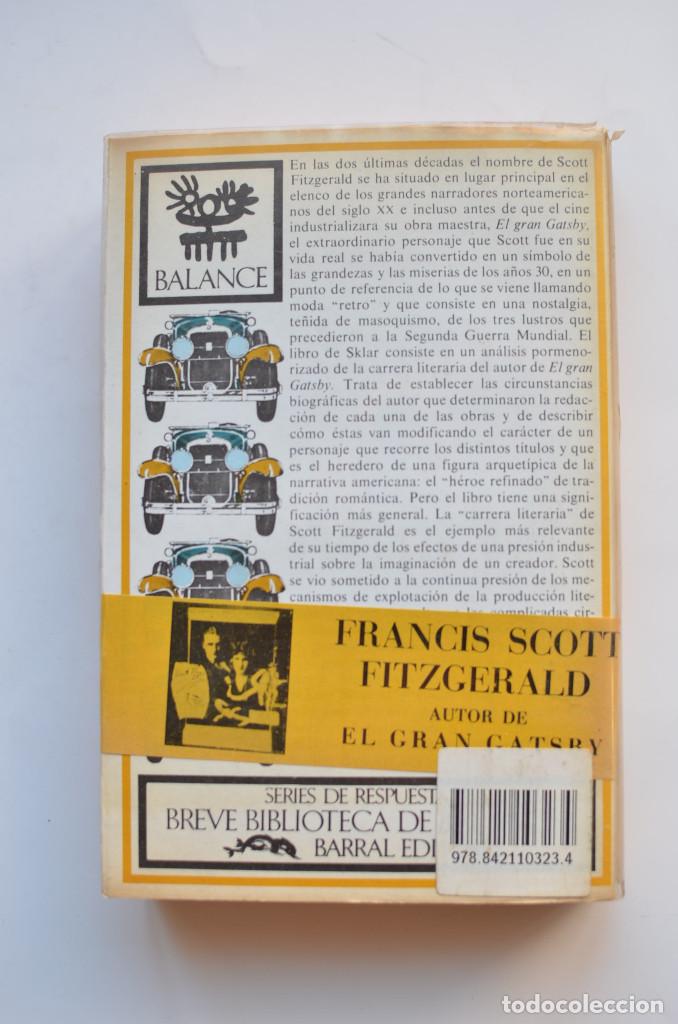Libros: Francis Scott Fitzgerald. El &uacute;ltimo Laoconte - SKLAR, Robert - Foto 6
