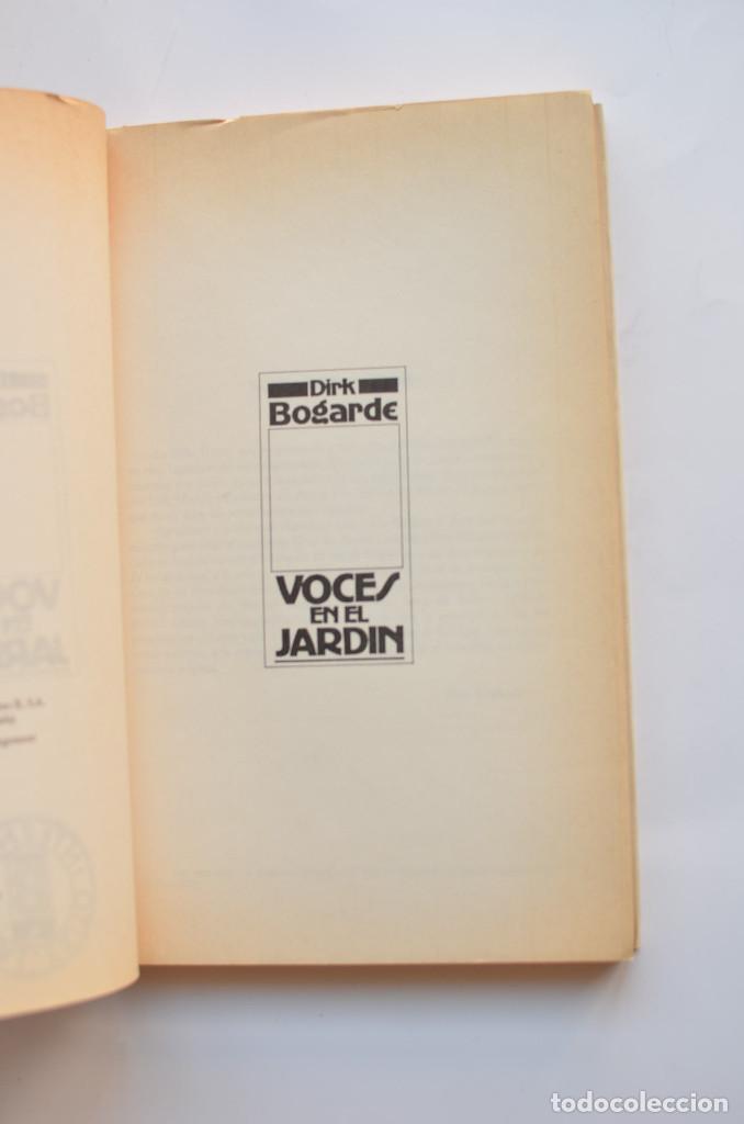 Libros: Voces en el jard&iacute;n - BOGARDE, Dirk - Foto 2