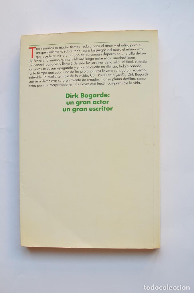 Libros: Voces en el jard&iacute;n - BOGARDE, Dirk - Foto 3