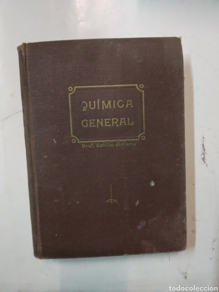 Libros: Emilio Jim&eacute;nez, Qu&iacute;mica General, 1941 - Foto 1