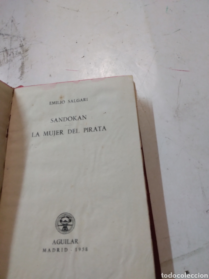 Libros: Emilio Salgari, Sandokan ,La.mujer del pirata, Crisol - Foto 2