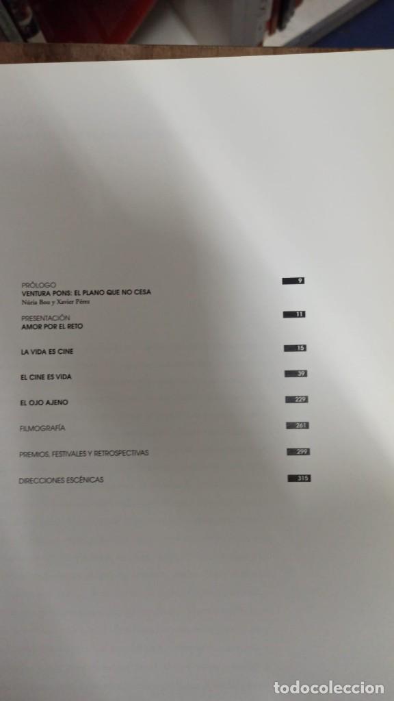 Libros: Ventura Pons la mirada libre - Anabel Campo Vidal - Foto 2