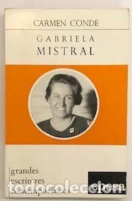 Libros: CONDE, Carmen. - Gabriela Mistral. - Foto 2
