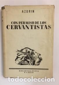 Libros: AZOR&Iacute;N. - Con permiso de los cervantistas. - Foto 2