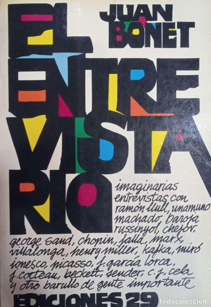 Libros: BONET, Juan. - El entrevistario. - Foto 3