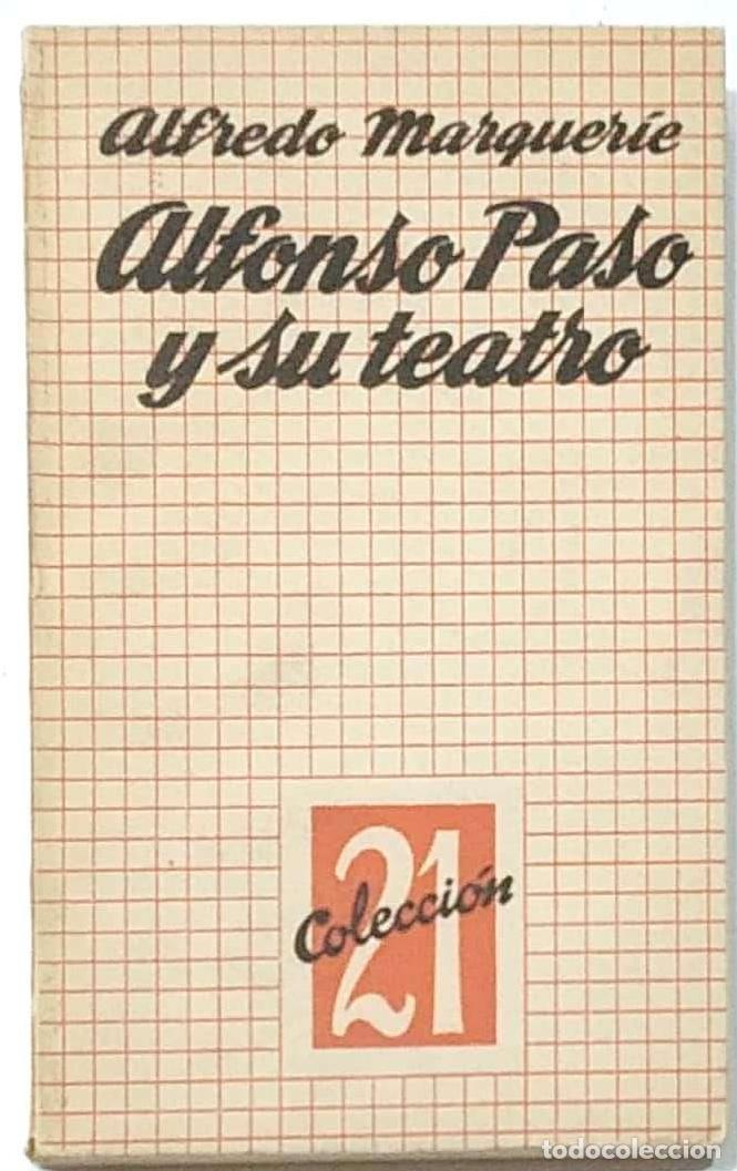 Libros: MARQUERIE, Alfredo - Alfonso Paso y su teatro. - Foto 2