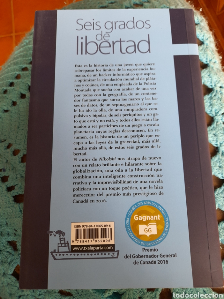 Libros: Seis grados de libertad. Nicol&aacute;s Dickner - Foto 2