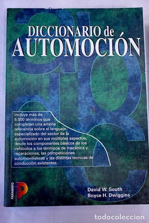 Libros: Diccionario de automoci&oacute;n.- South, David W. - Foto 1