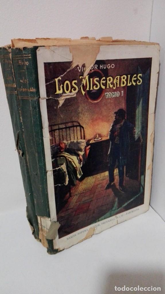 Libros: LOS MISERABLES 2 TOMOS - Victor Hugo - Foto 2