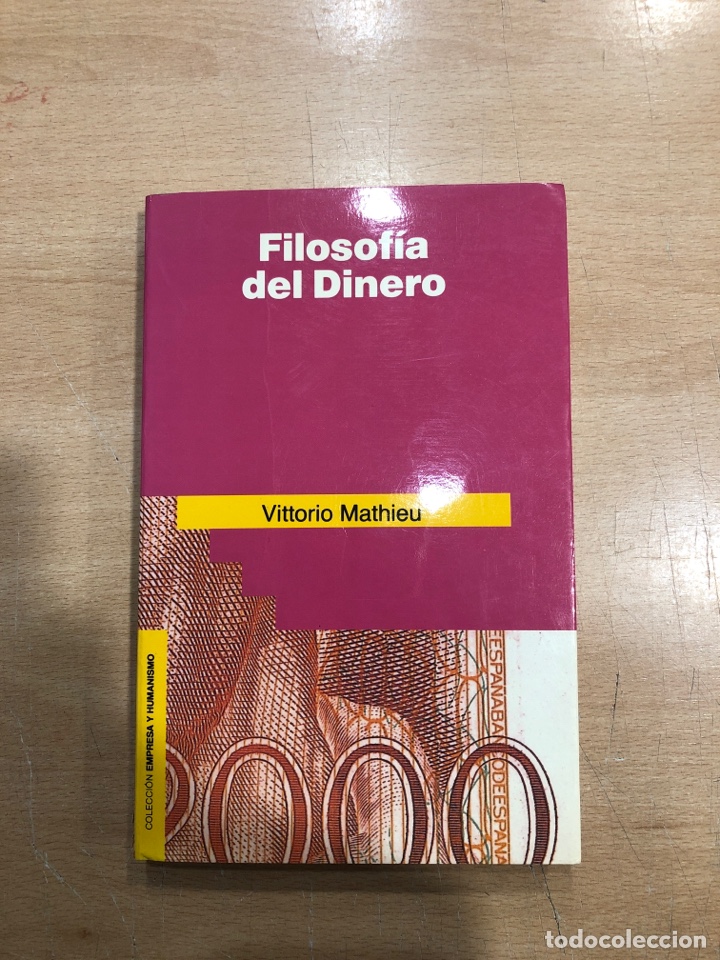 Libros: Filosof&iacute;a del dinero. Vittorio Mathieu - Foto 1