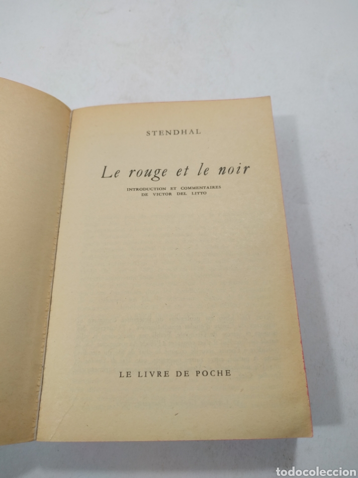 Libros: Stendhal. Le Rouge el le noir. - Foto 2
