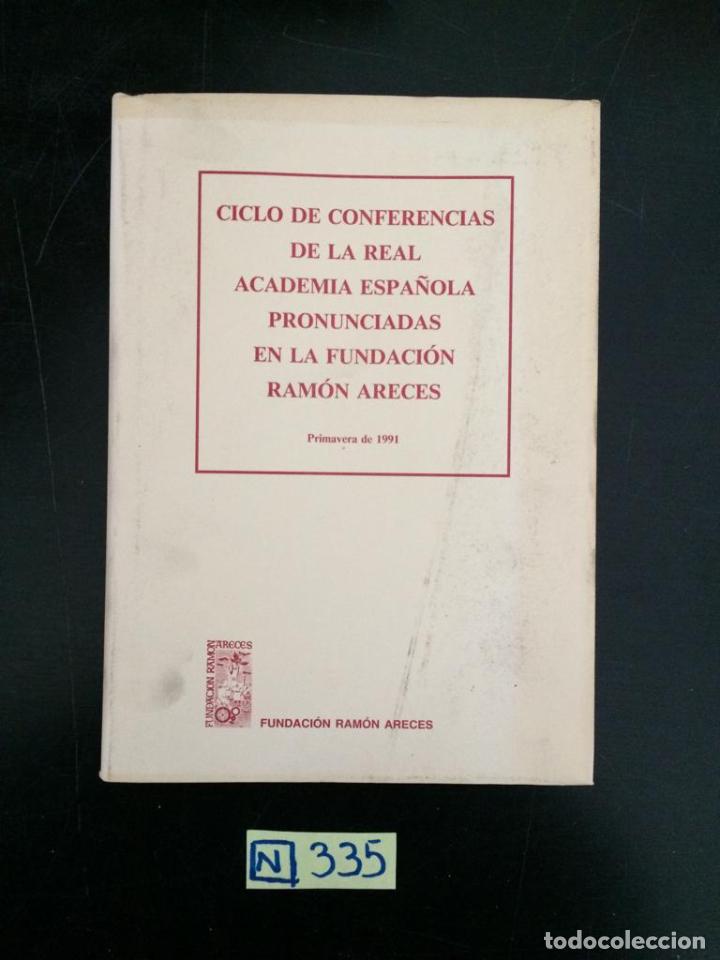 Libros: Ciclo de conferencias de la real academia espa&ntilde;ola - Foto 1
