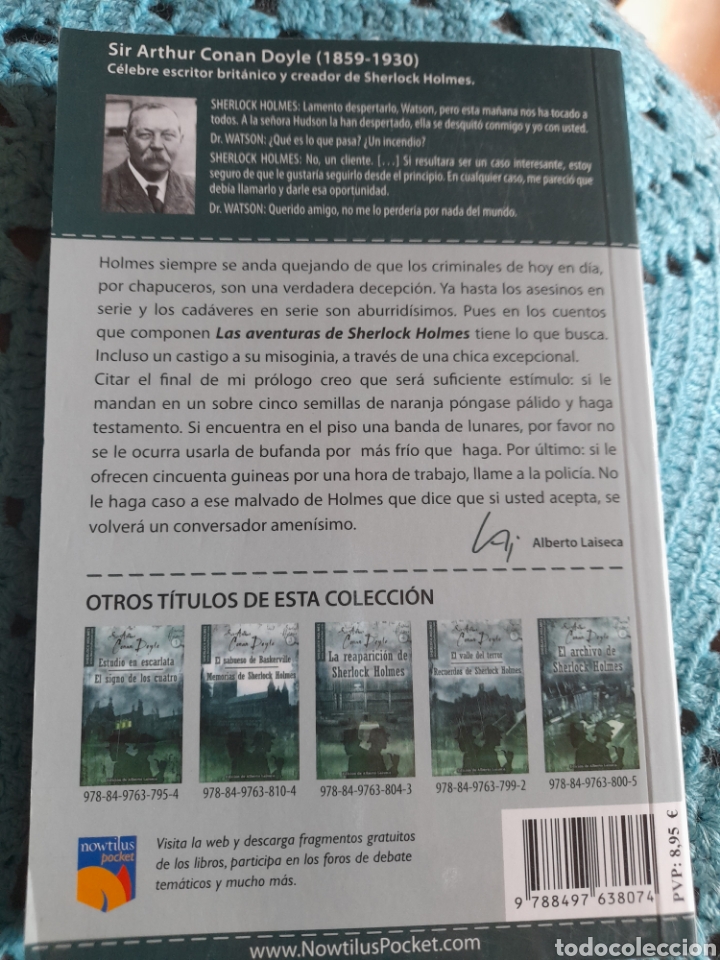 Libros: Las aventuras de Sherlock Holmes. Conan Doyle - Foto 2