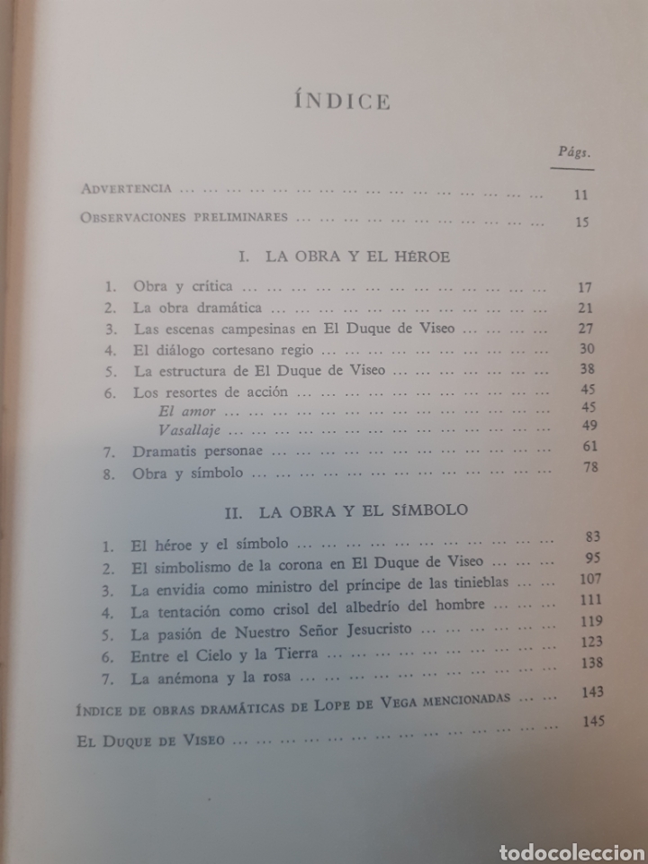 Libros: EL DUQUE DE VISEO - LOPE DE VEGA - Foto 5