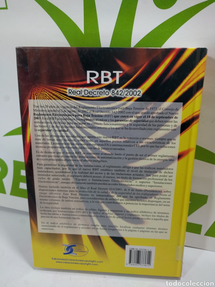 Libros: Reglamento electrot&eacute;cnico para baja tensi&oacute;n e instrucciones t&eacute;cnicas complementarias. - Foto 3