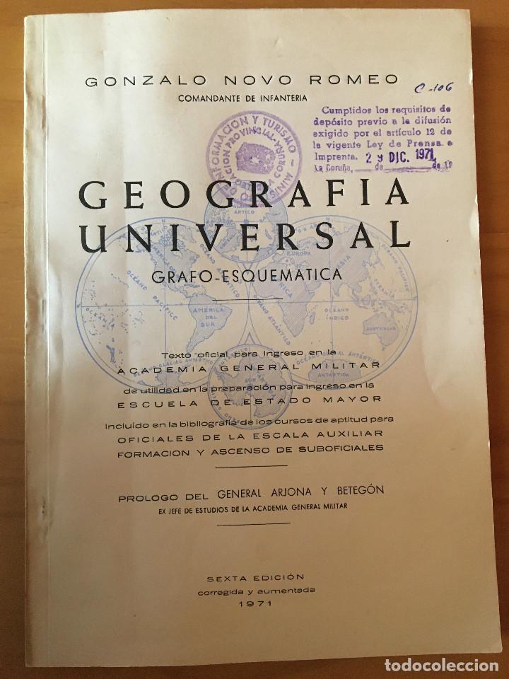 B&uuml;cher: GEOGRAFIA UNIVERSAL GRAFO-ESQUEMATICA - GONZALO NOVO ROMEO