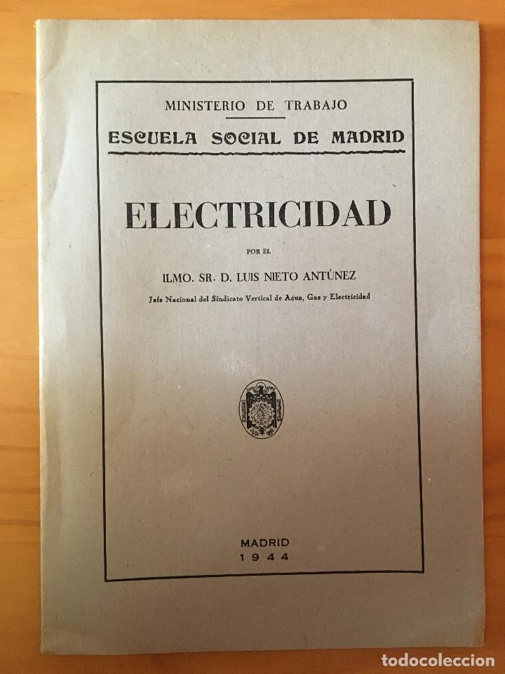 Libros: ELECTRICIDAD - LUIS NIETO ANTUNEZ - Foto 1