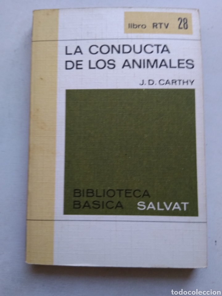 Libros: LA CONDUCTA DE LOS ANIMALES - Foto 1