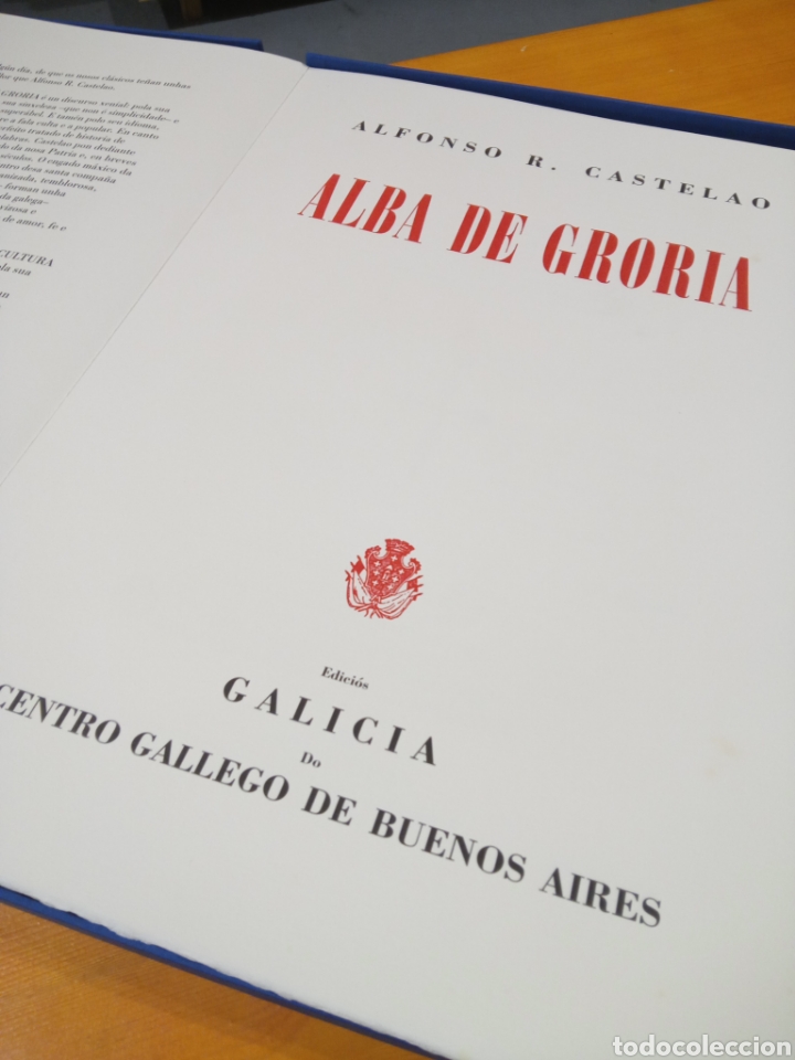 Libros: Alba de Gloria. 20 de 100 - Castelao. Manuel Facal - Foto 8