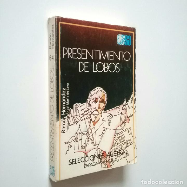 Libros: Ram&oacute;n Hern&aacute;ndez (Pr&oacute;logo de &Aacute;ngel Mar&iacute;a de Lera) - Presentimiento de lobos - Foto 1