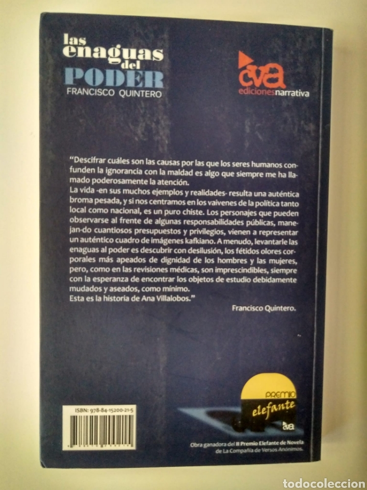 Libros: Las enaguas del poder/ Francisco Quintero - Foto 4